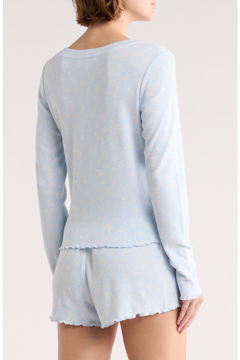 Simply Sweet Pointelle Pajamas, Alternate, color, DREAMY DITSY