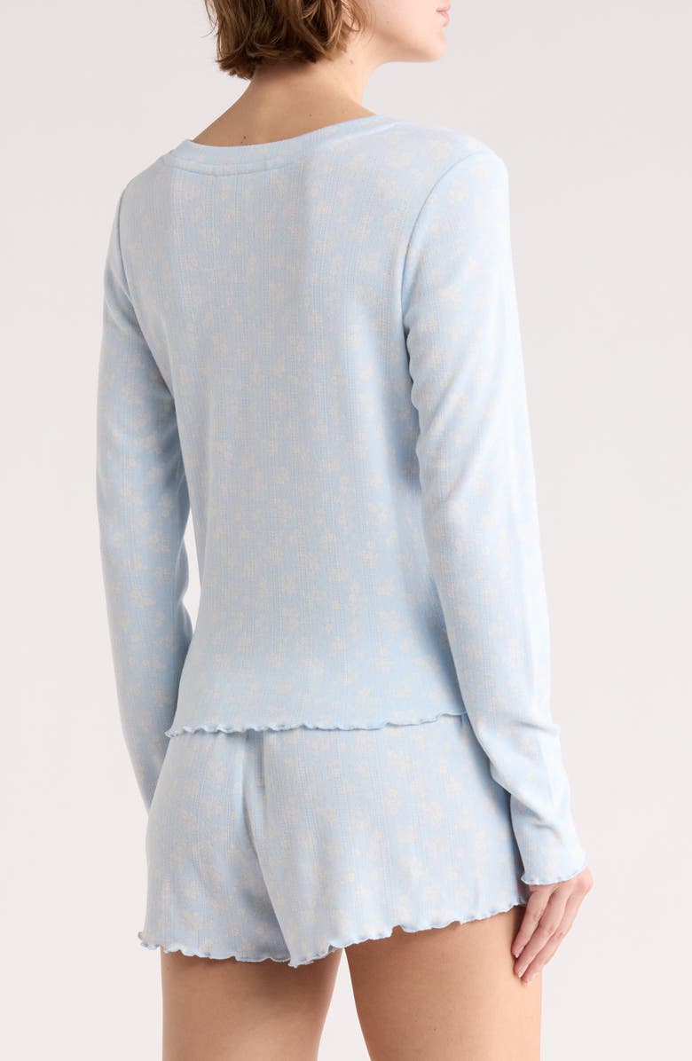 Honeydew Simply Sweet Pointelle Pajamas, Alternate, color, Dreamy Ditsy