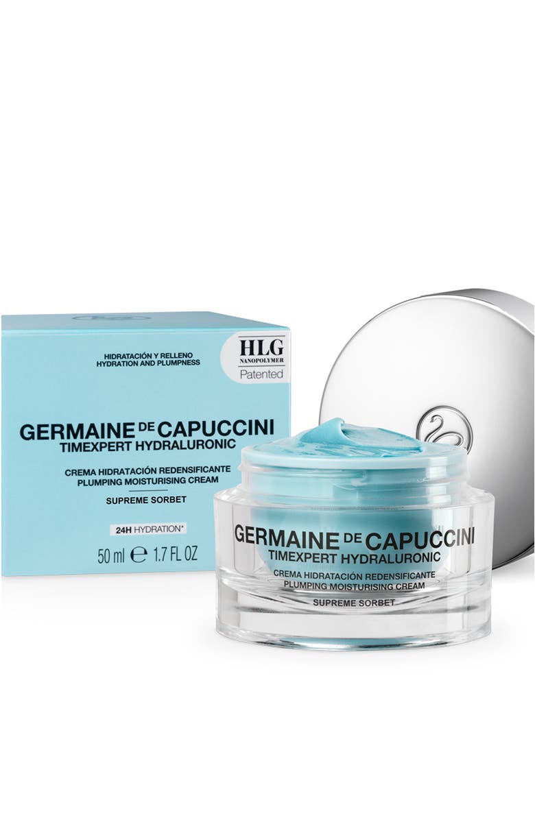 Germaine de Capuccini Timexpert Hydraluronic Moisturizing Cream Supreme Sorbet, Alternate, color, Light Blue