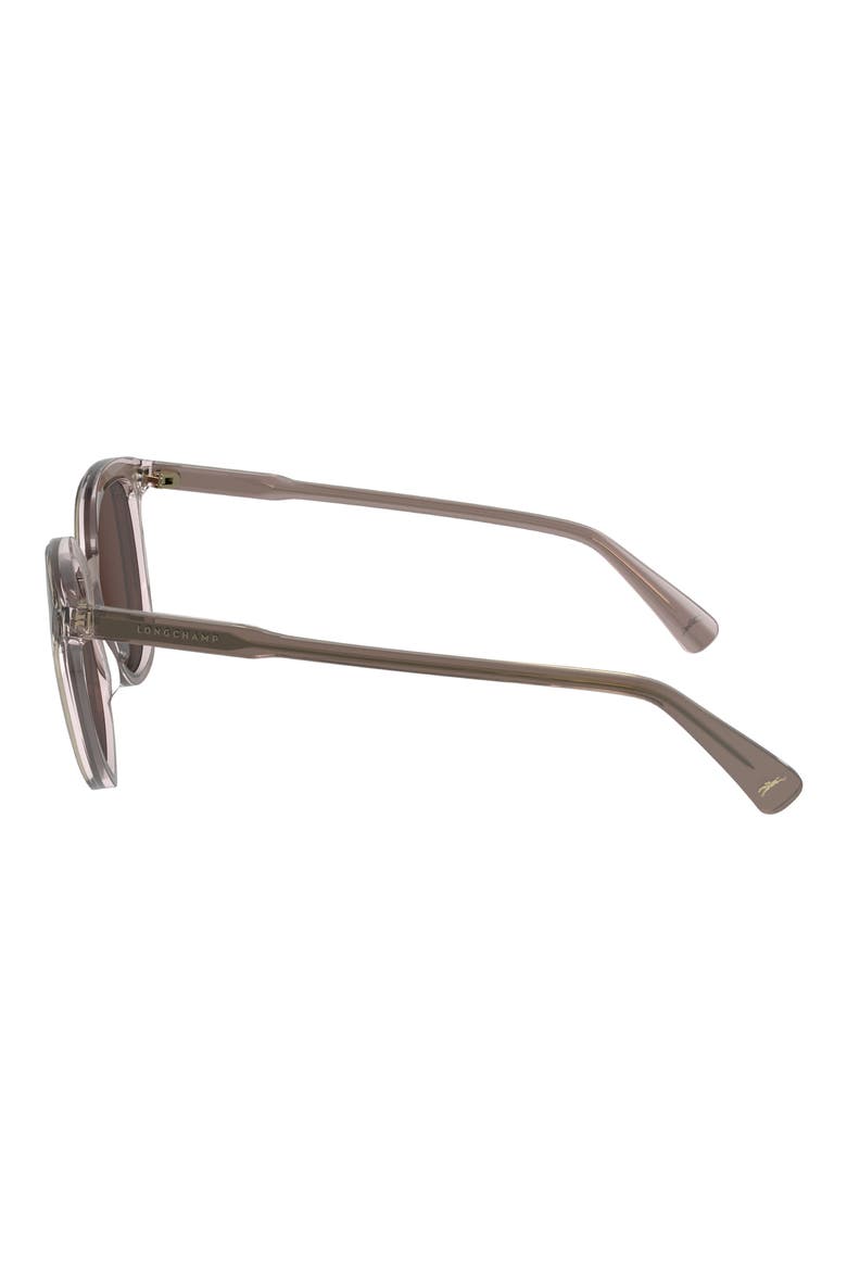 50mm Round Sunglasses, Alternate, color, MAUVE/ ROSE