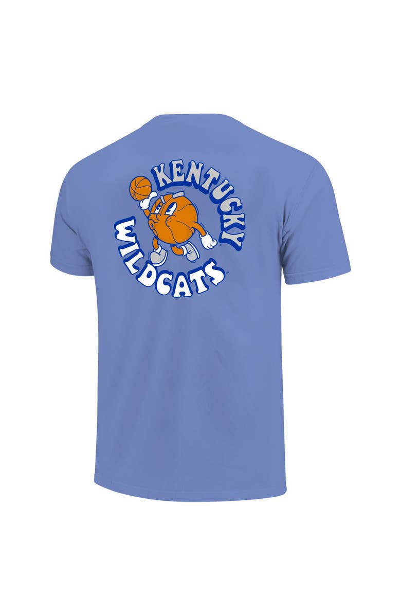 IMAGE ONE Youth Royal Kentucky Wildcats Comfort Colors Basketball T-Shirt, Alternate, color, 