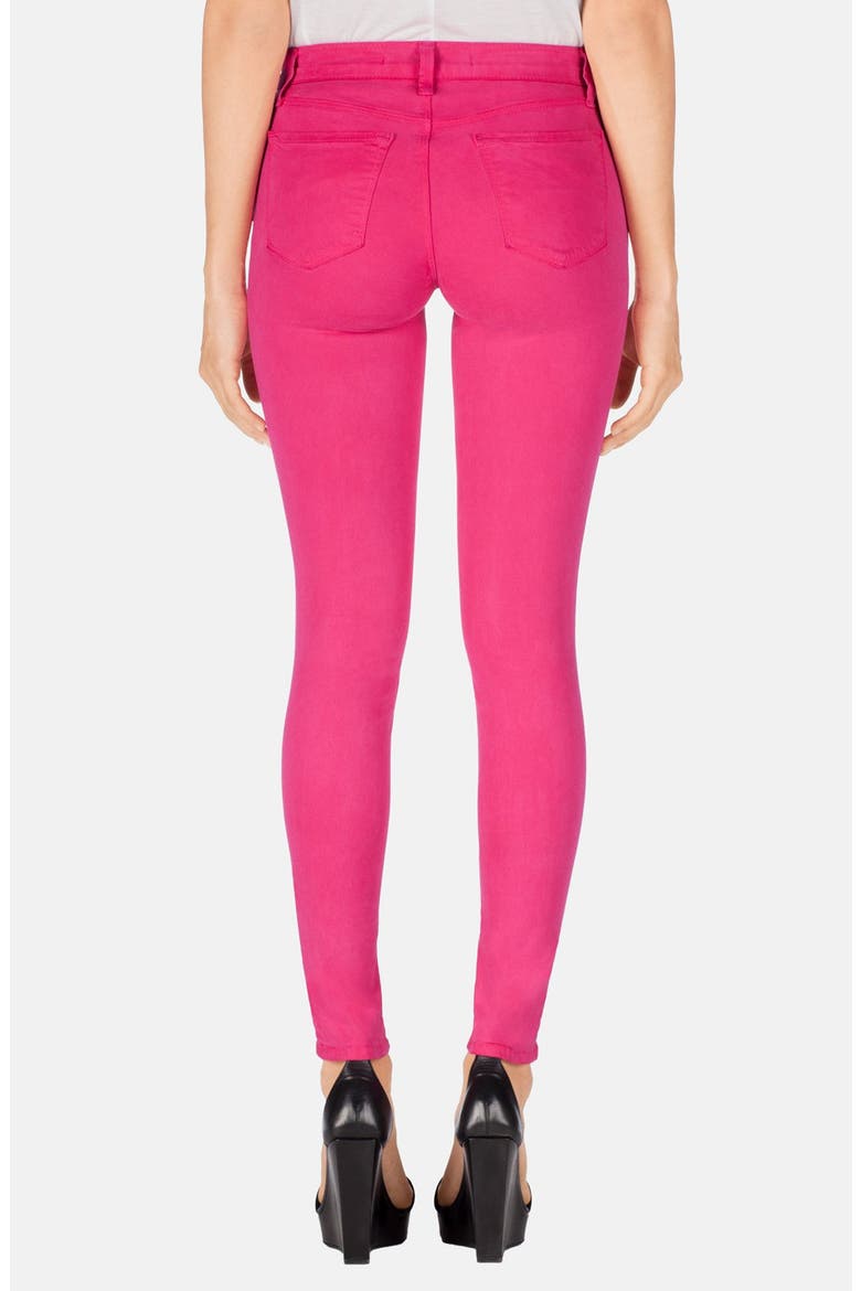 '485' Mid Rise Super Skinny Jeans, Alternate, color, WILDFLOWER