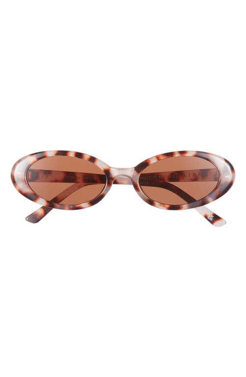 Aire Fornax 53mm Oval Sunglasses In Cookie Tort