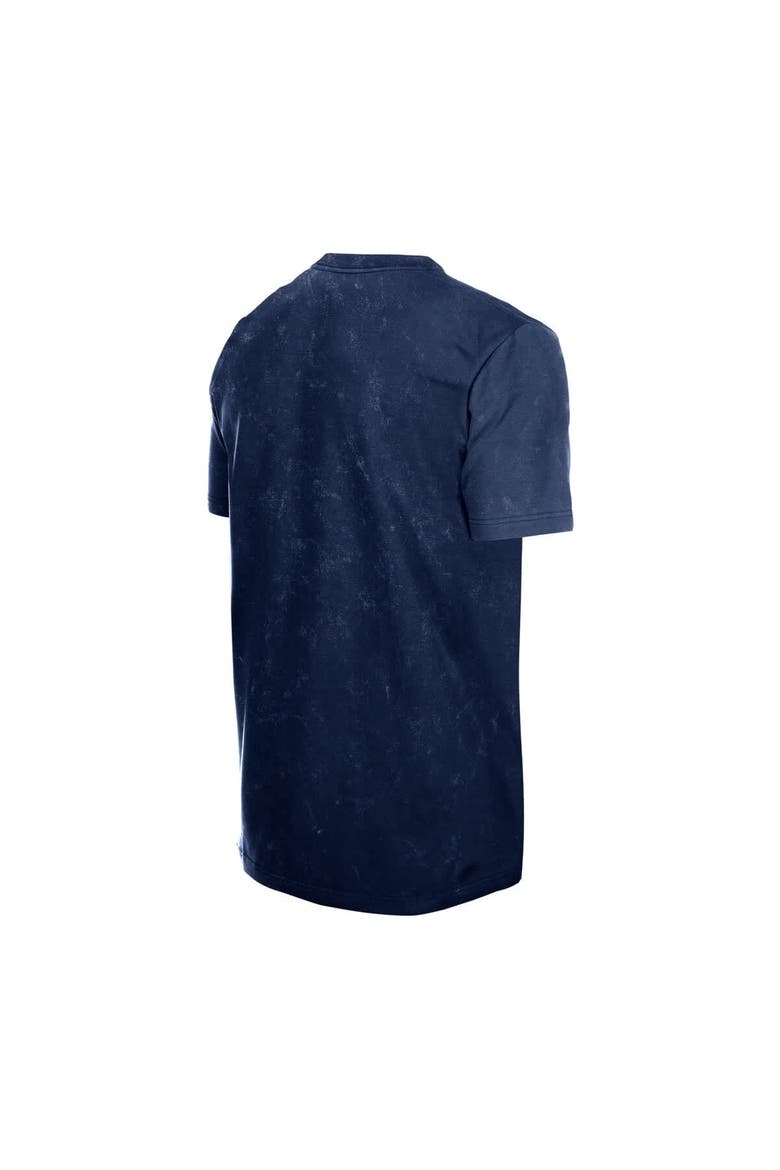 Men's New Era  Navy New York Yankees Mineral Wash T-Shirt, Alternate, color, Navy