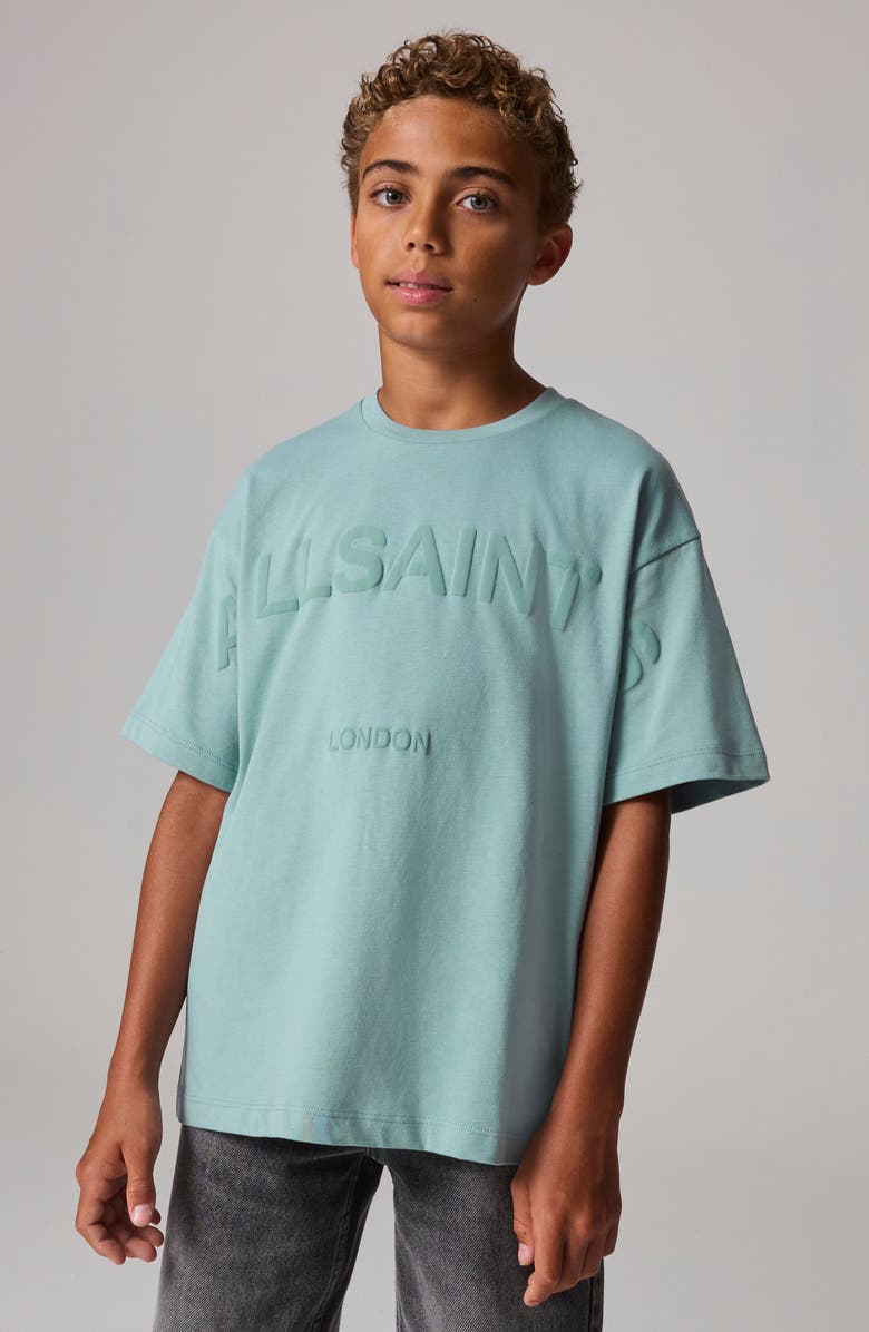 smALLSAINTS by ALLSAINTS Kids' Oversize Logo Graphic T-Shirt, Alternate, color, 