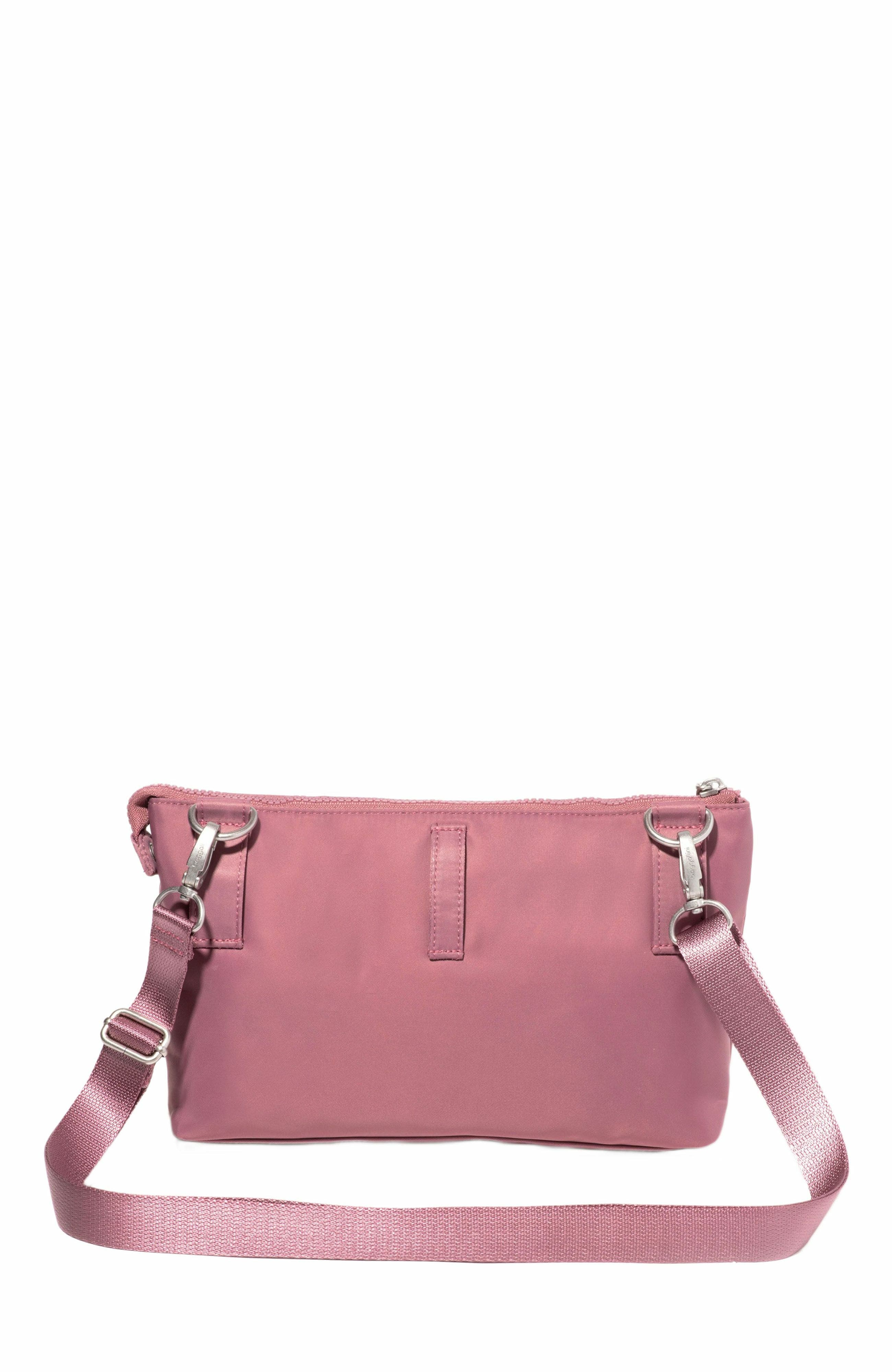 Pocket Belt Bag Convertible Crossbody Waist Pack, Alternate, color, Mauve Twill