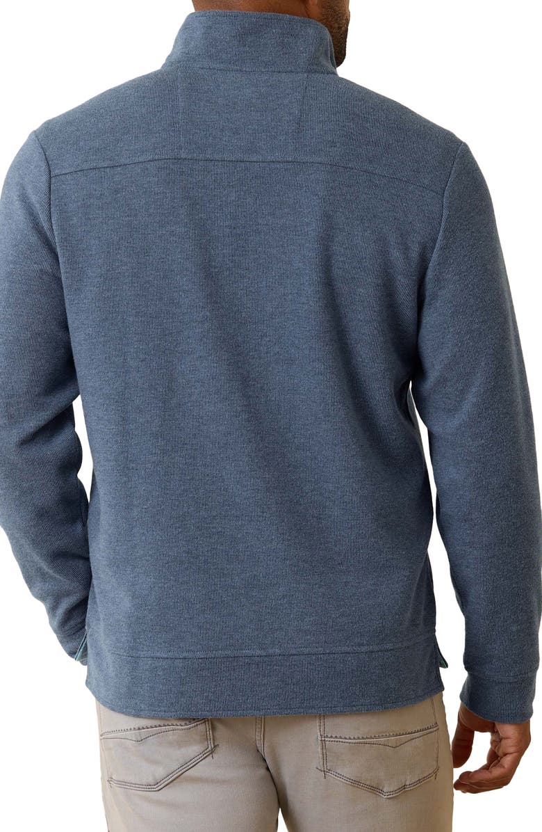 Tommy Bahama Montserrat Half-Zip Cotton Blend Pullover, Alternate, color, 