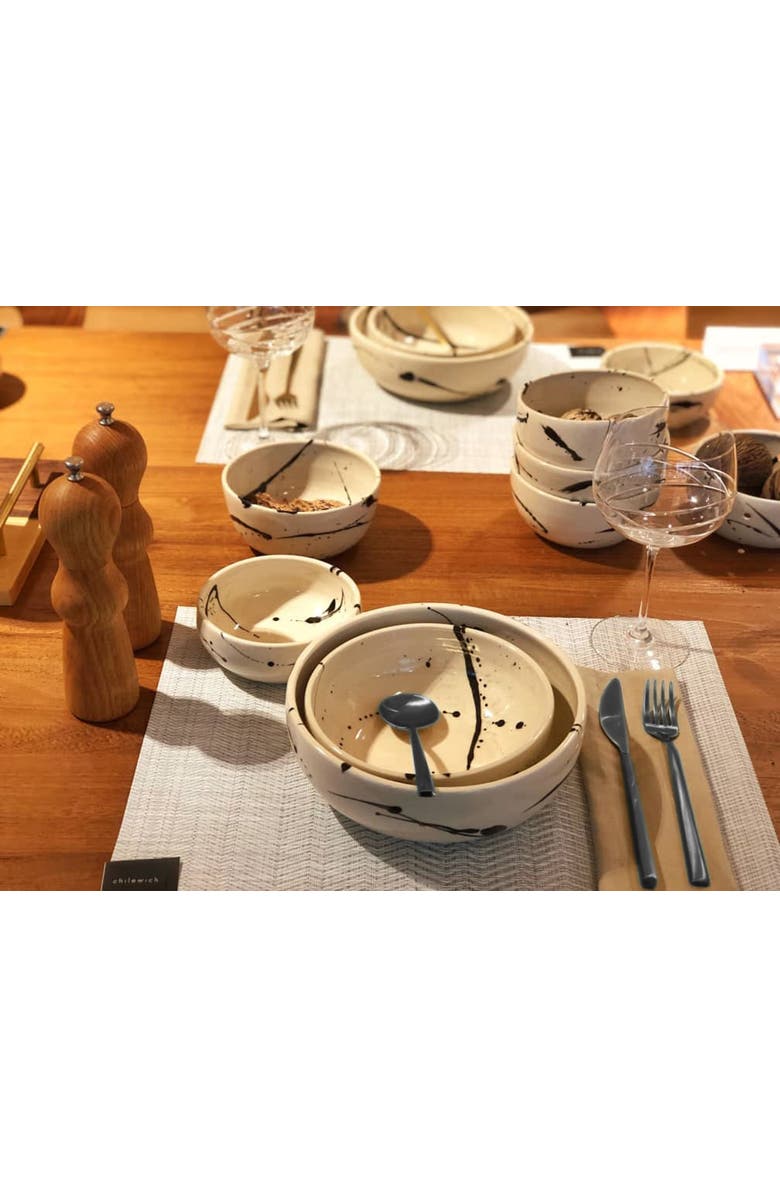 Mepra Movida Ice Flatware  Set - 5 Pieces, Alternate, color, Ice Black Gold