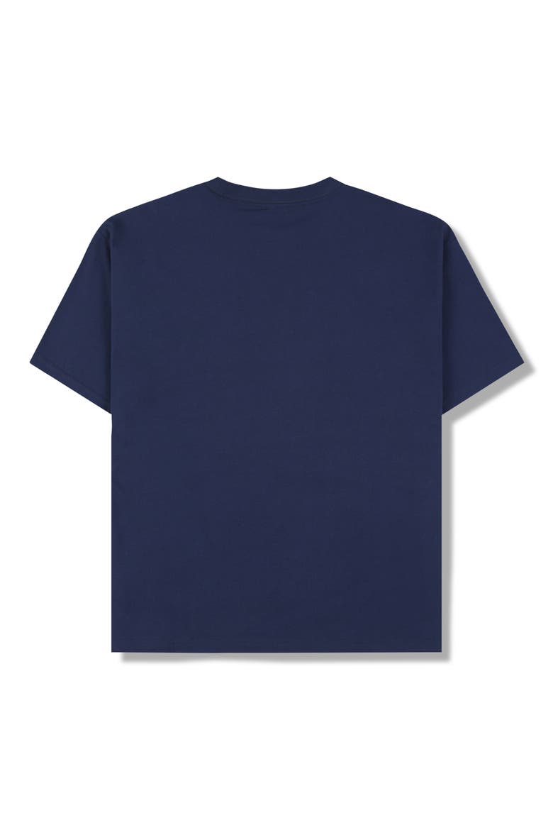 Buttons Graphic T-Shirt, Alternate, color, NAVY