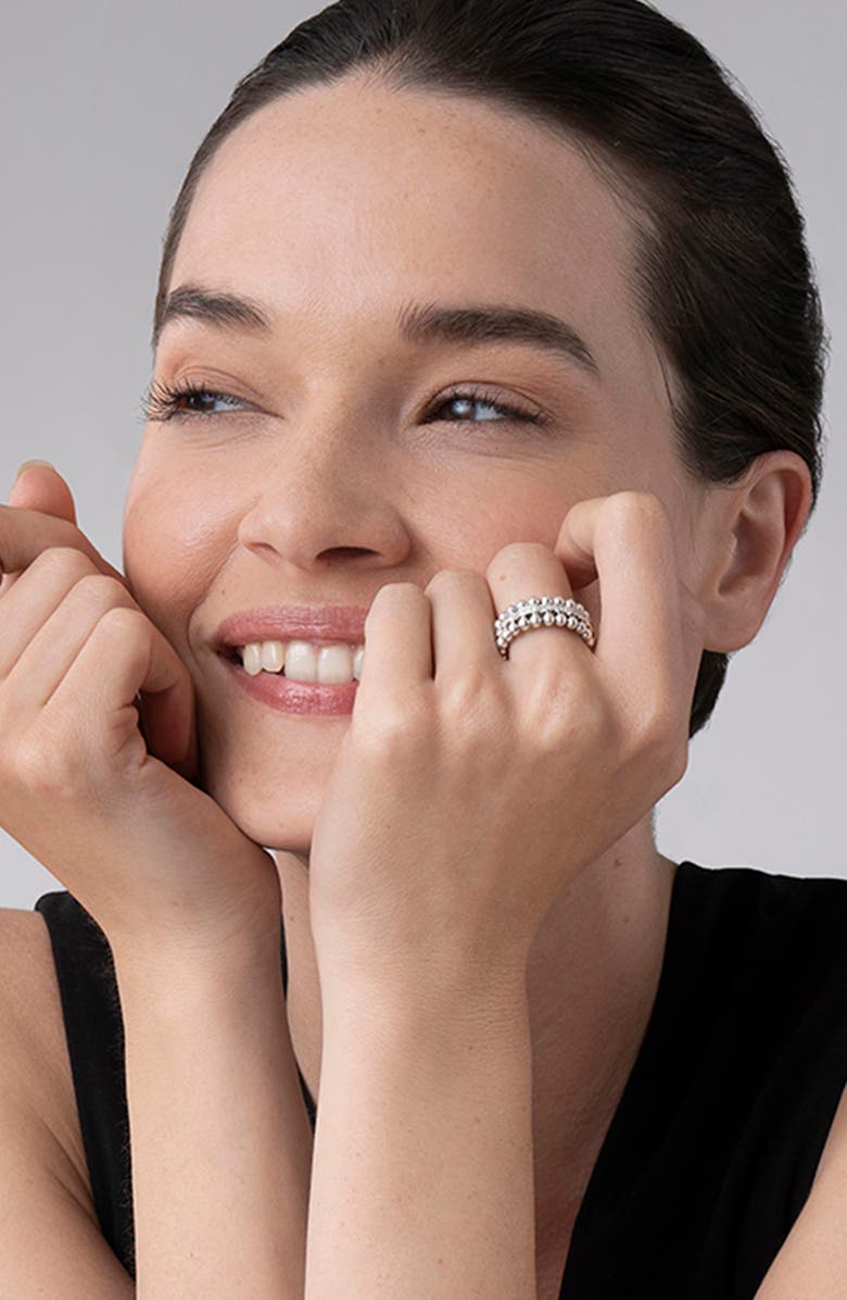 LAGOS Caviar Spark Pavé Diamond Band Ring, Alternate, color, 