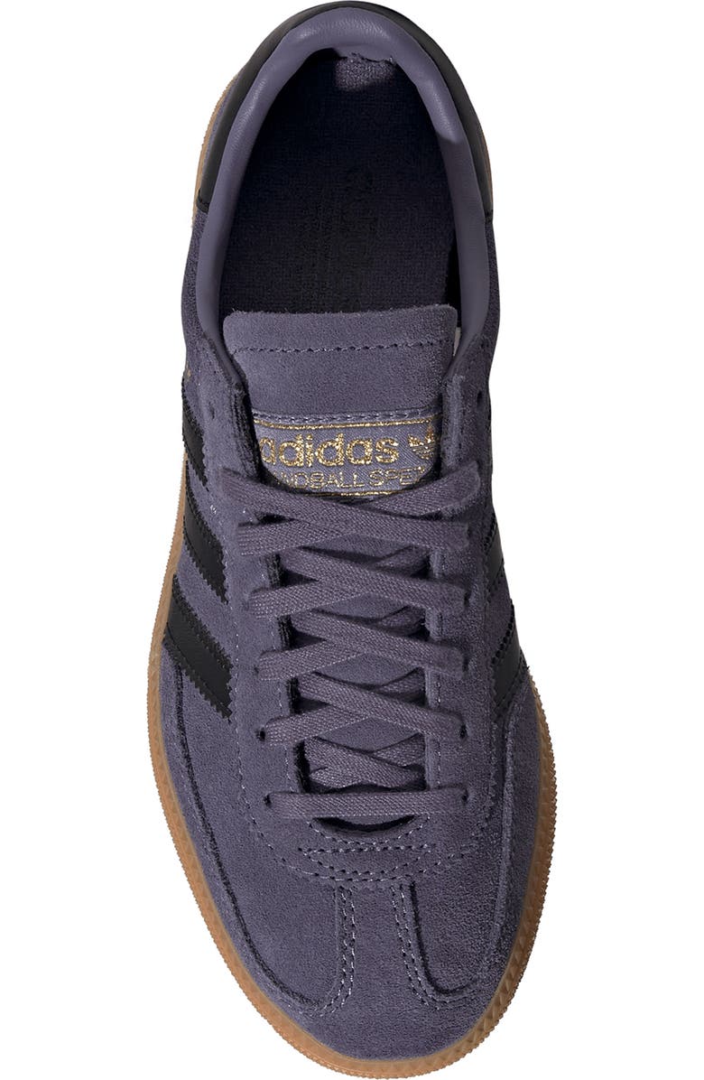 adidas Kids' Handball Spezial Sneaker, Alternate, color, Violet/ Black/ Gum
