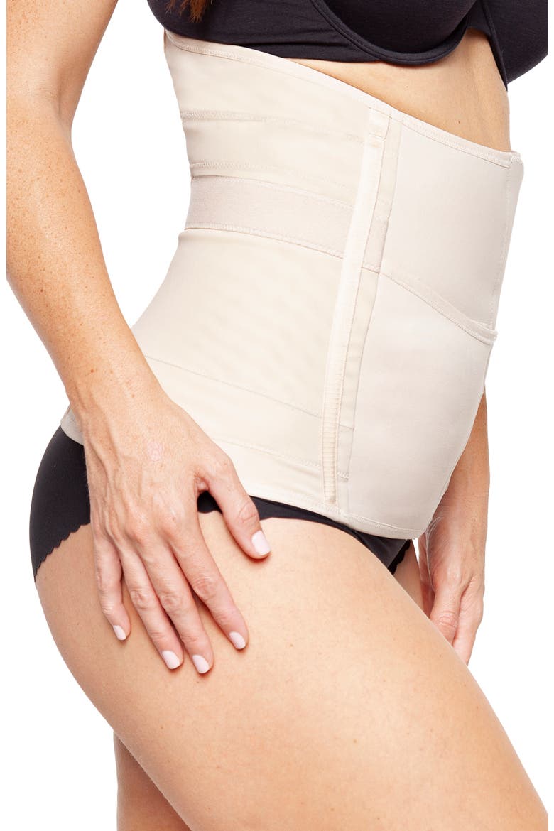 Luxe Belly Wrap, Alternate, color, NUDE