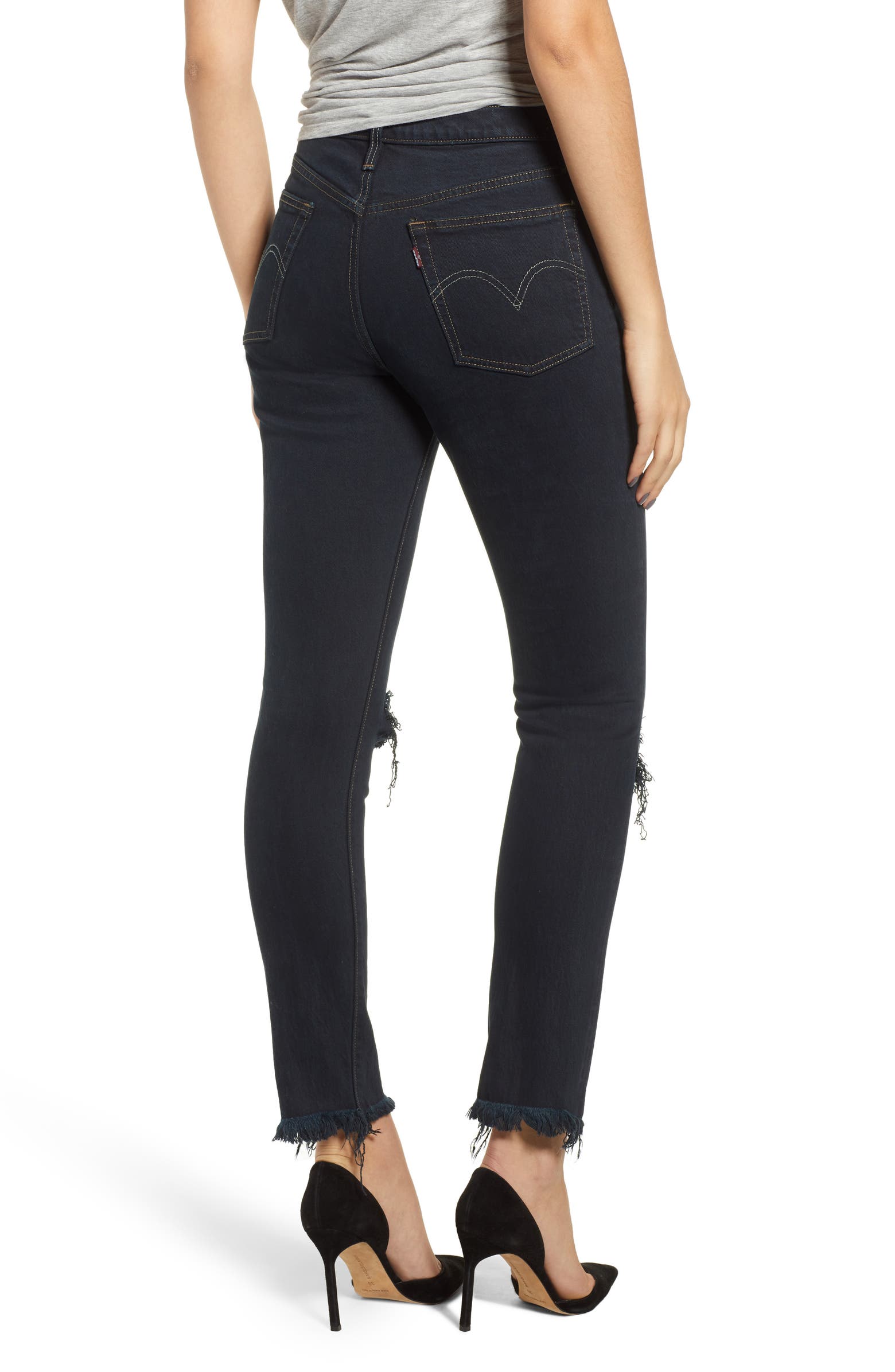 Levi's® 501® Ripped Skinny Jeans | Nordstromrack