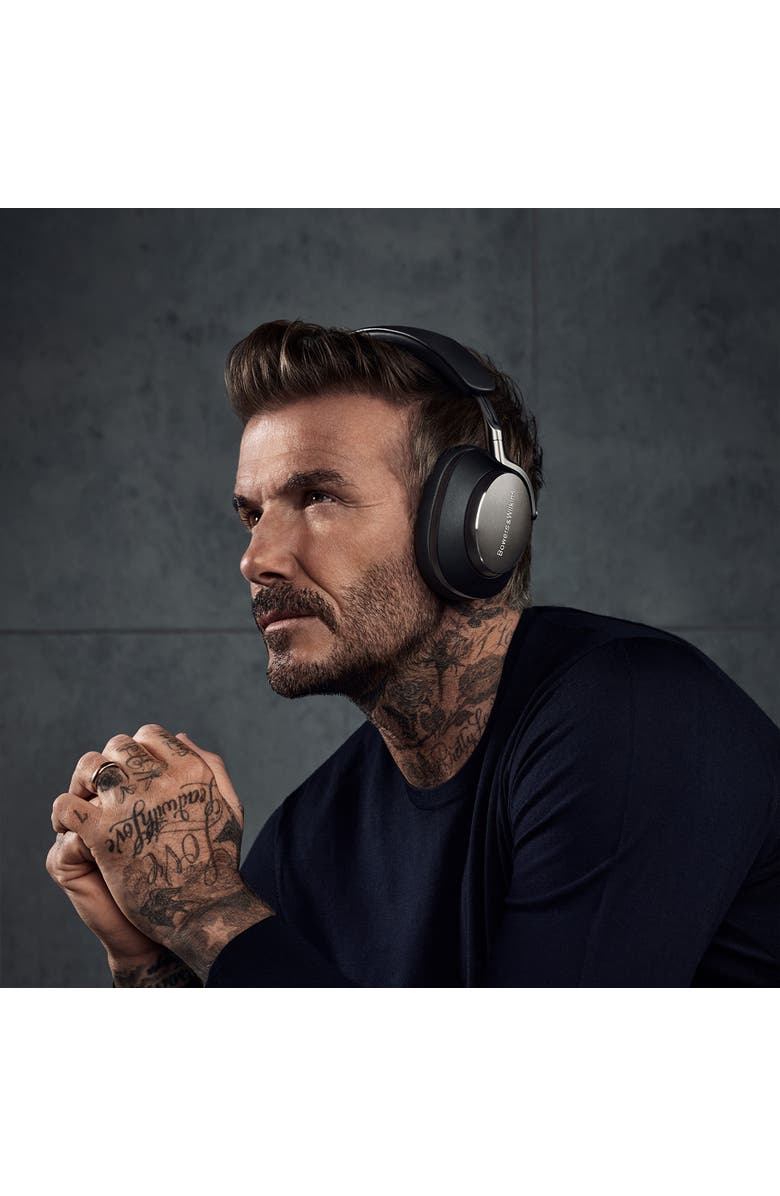 Bowers & Wilkins Px8 Wireless Bluetooth Over-Ear Headphones with Active Noise Cancellation, Alternate, color, Black