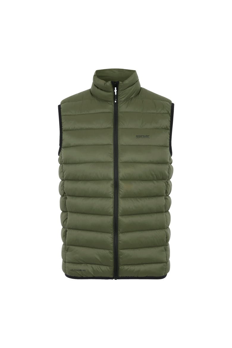 Marizion Quilted Vest, Main, color, Olive Night