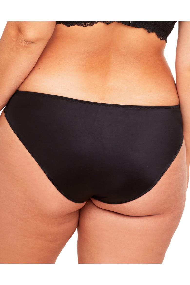 Hannalee Bikini Panties, Alternate, color, Black