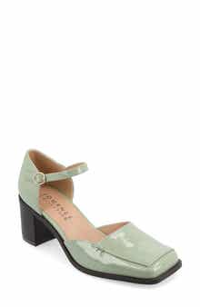 Evangeline Block Heel Pump