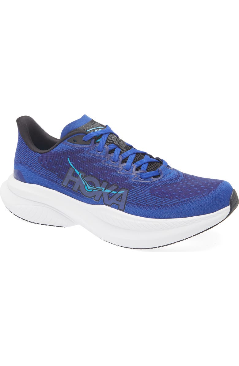 HOKA Mach 6 Running Shoe, Main, color, Black / Night Sky