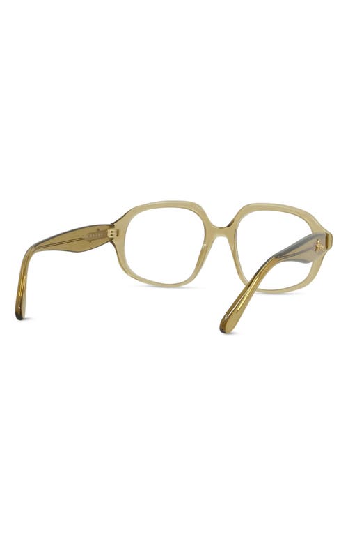 LOEWE LOEWE CURVY 51MM GEOMETRIC OPTICAL GLASSES