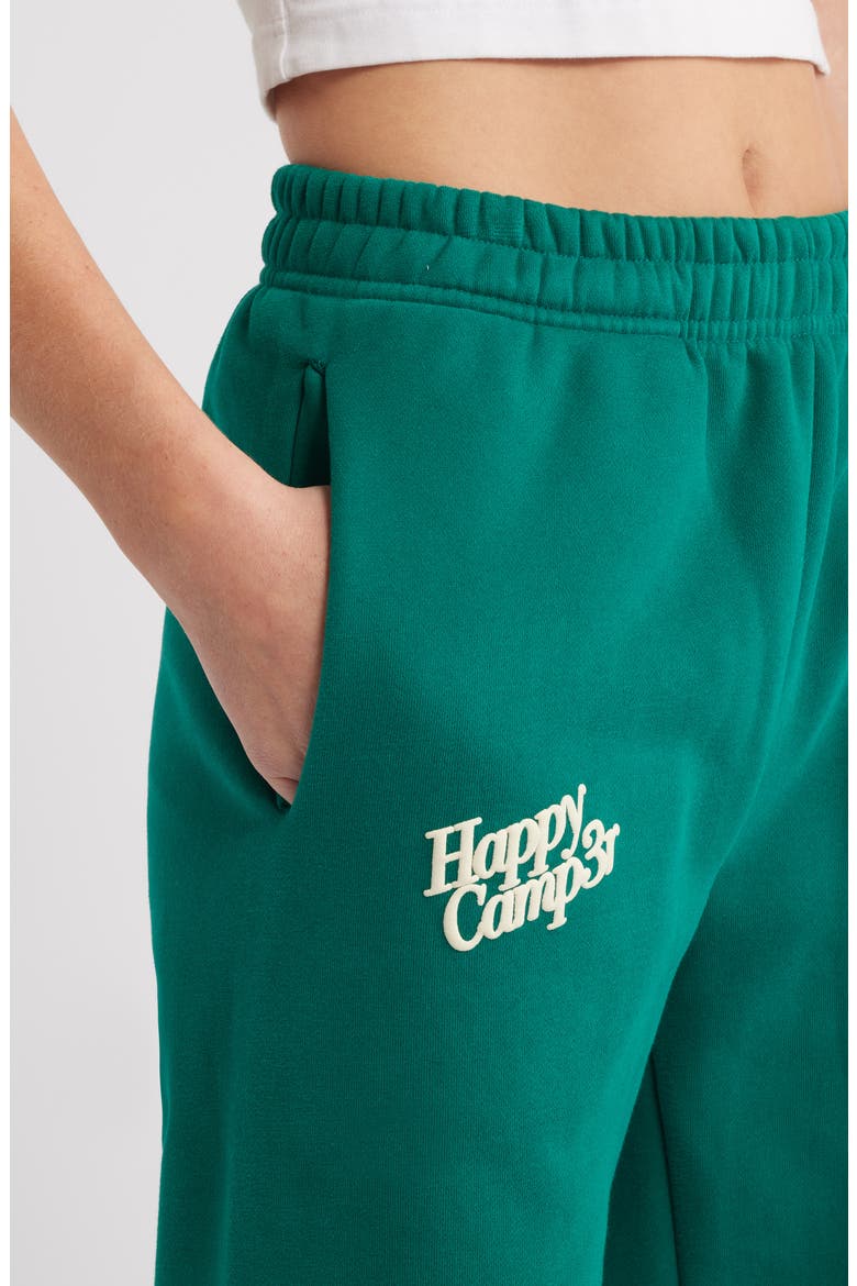 Puff Series Core Logo Cotton Blend Joggers, Alternate, color, FROSTED TEAL