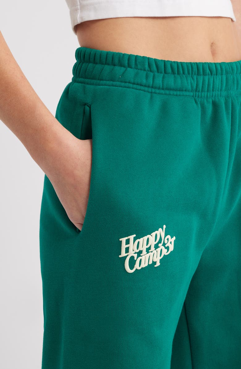 HAPPY CAMP3R Puff Series Core Logo Cotton Blend Joggers, Alternate, color, Frosted Teal