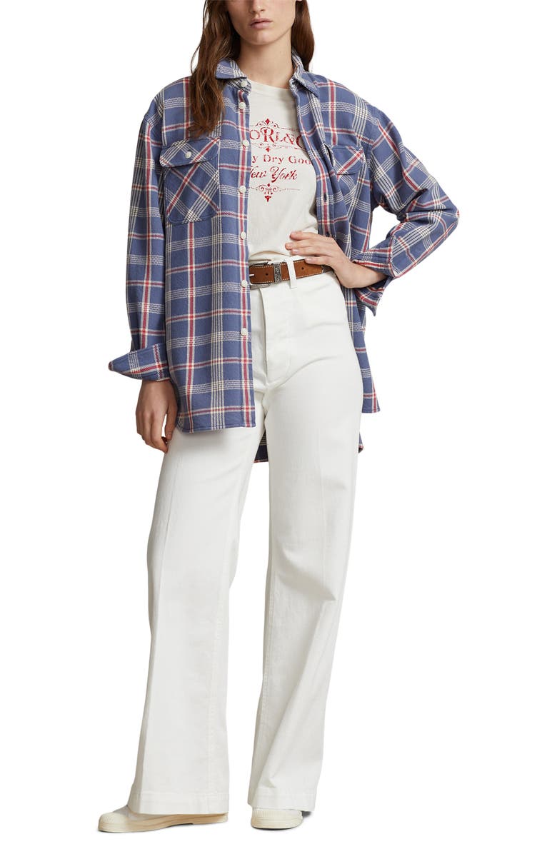 Polo Ralph Lauren Plaid Yarn Dye Button-Up Shirt, Alternate, color, 