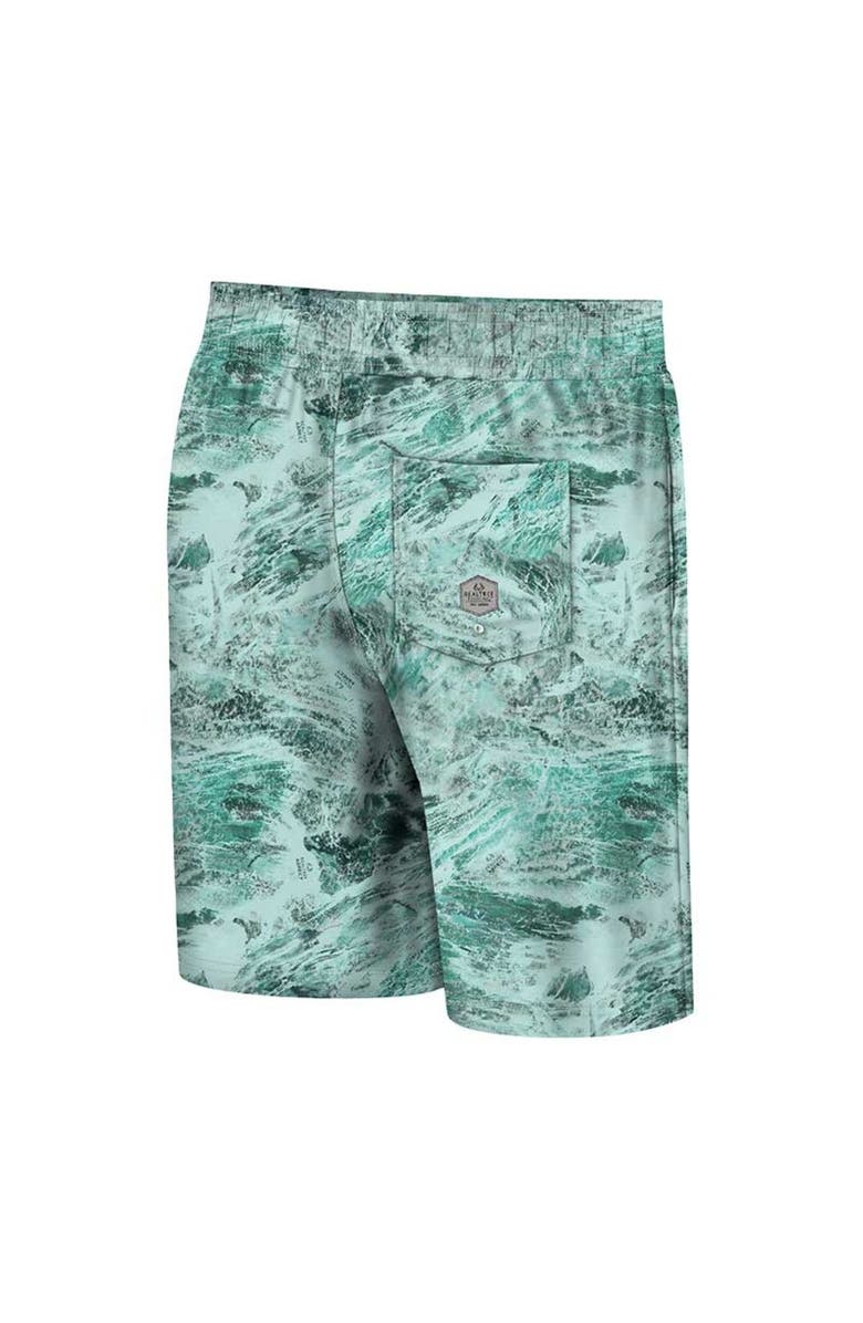 COLOSSEUM Men's Colosseum Green Colorado State Rams Realtree Aspect Ohana Swim Shorts, Alternate, color, Green