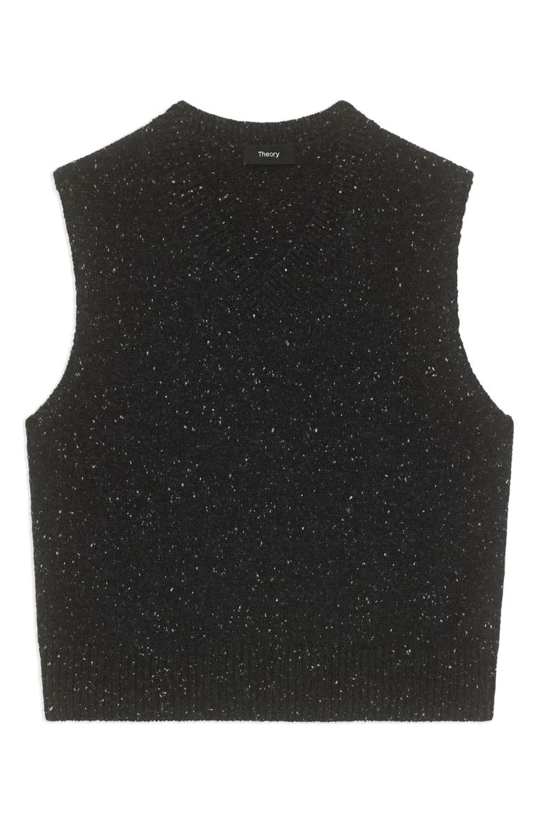 Theory Marled Wool & Cashmere Sweater Vest, Alternate, color,