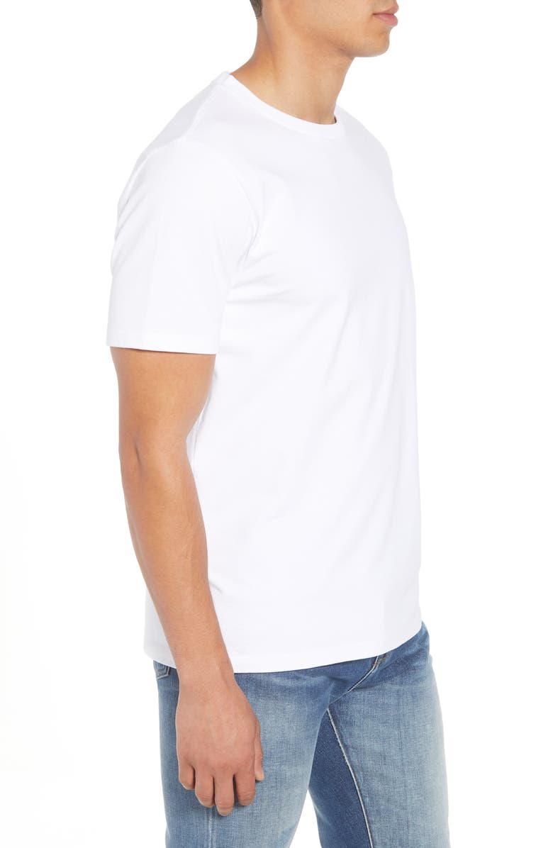 FRAME Heavyweight Classic Fit Cotton T-Shirt, Alternate, color, Blanc