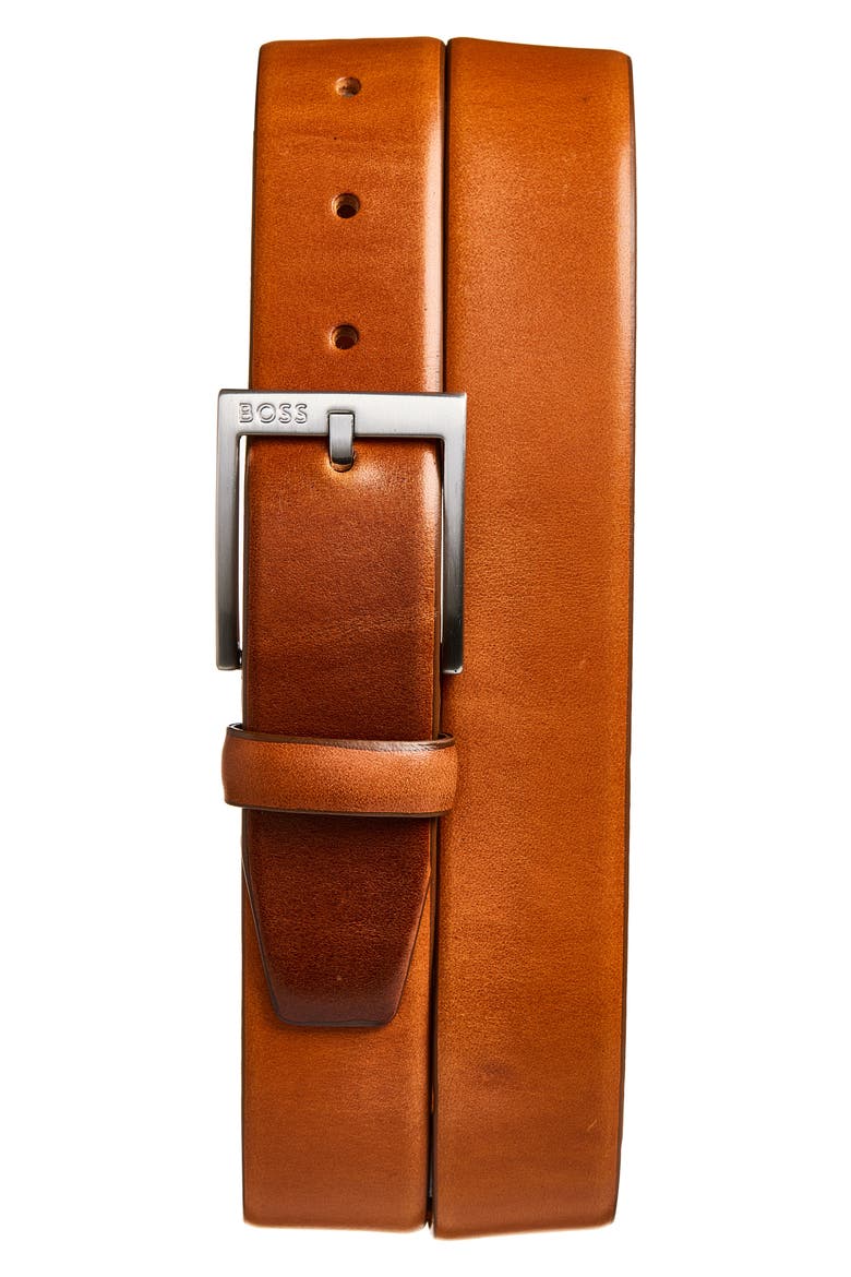 Erron Belt, Main, color, MEDIUM BROWN