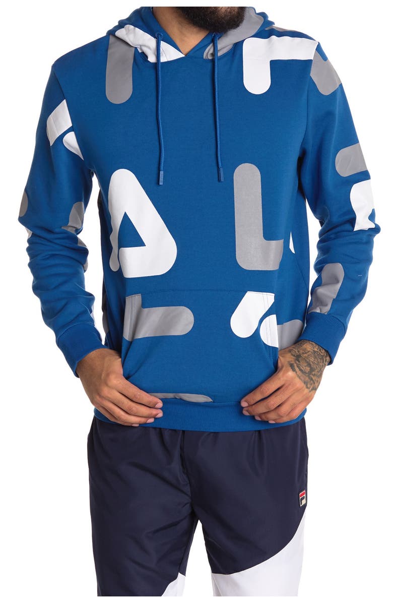 FILA Vittorio Logo Graphic Hoodie, Main, color,