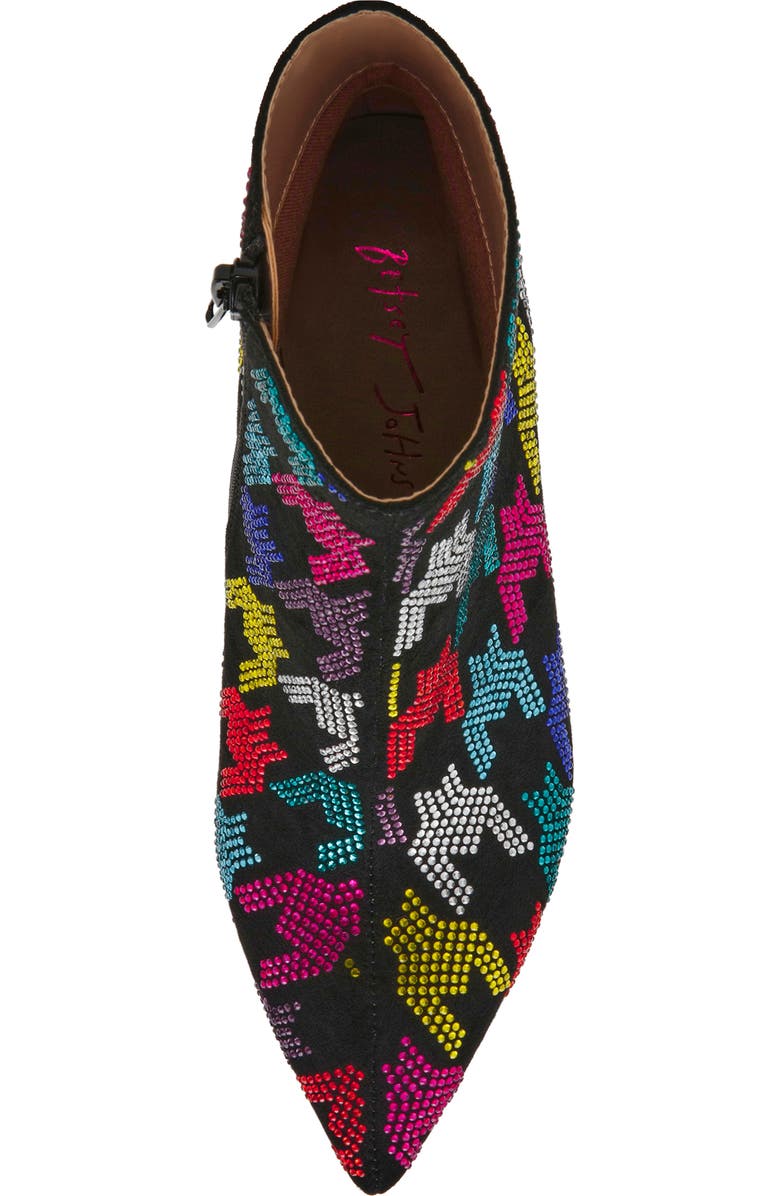 Betsey Johnson Marrina Pointed Toe Bootie, Alternate, color,