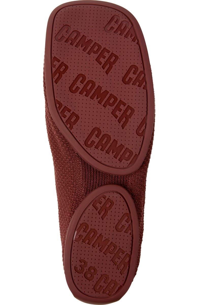 Camper Right Niko Mary Jane Flat, Alternate, color, Burgundy