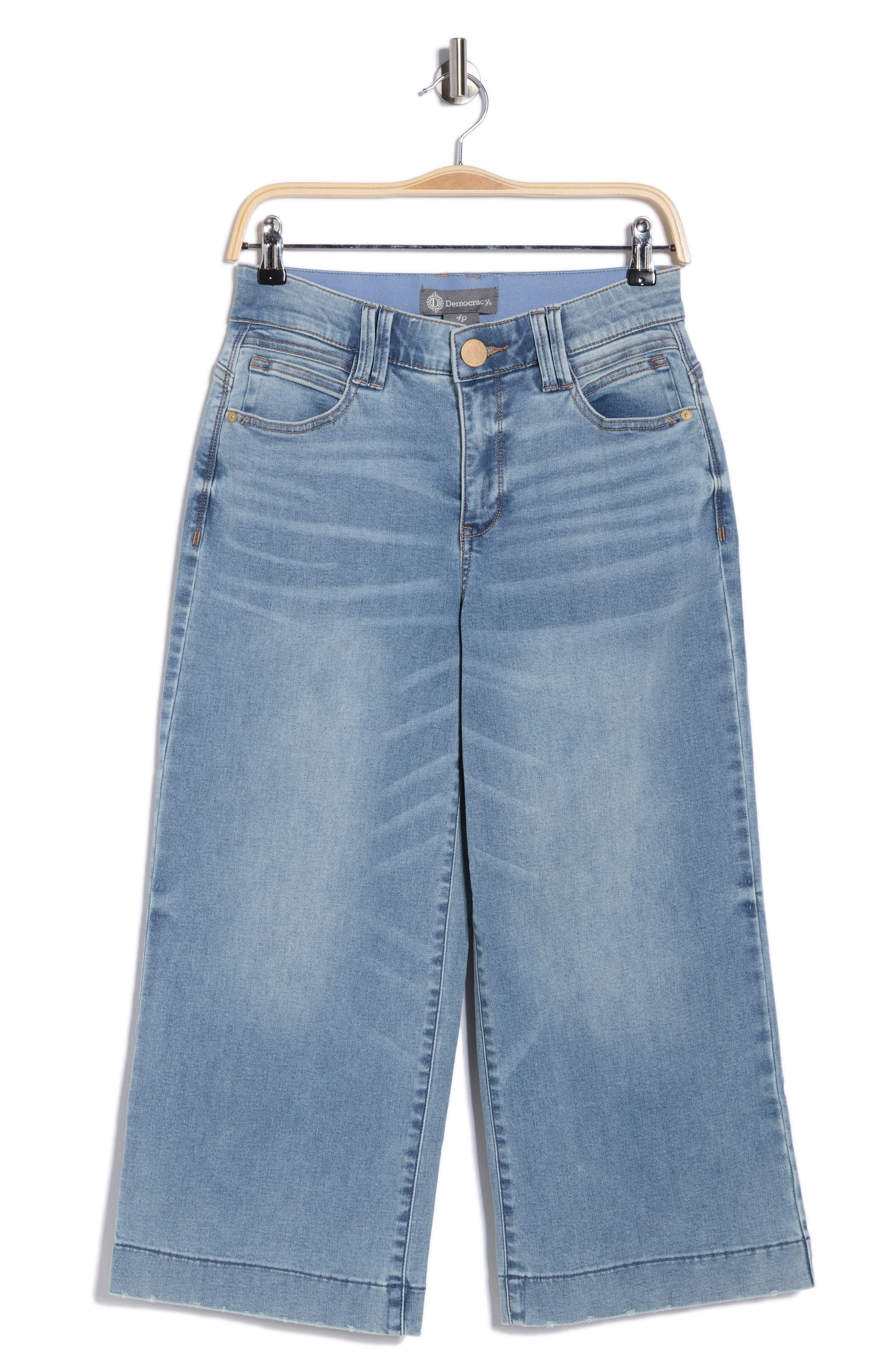 Democracy Crop Wide Jeans