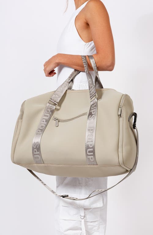 Pop Ups Brand Weekend Neoprene Duffel Bag In Multi