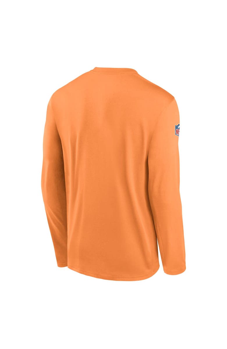 Nike Men's Nike Orange Tampa Bay Buccaneers Legend Small Logo Performance Long Sleeve T-Shirt, Alternate, color, Orange