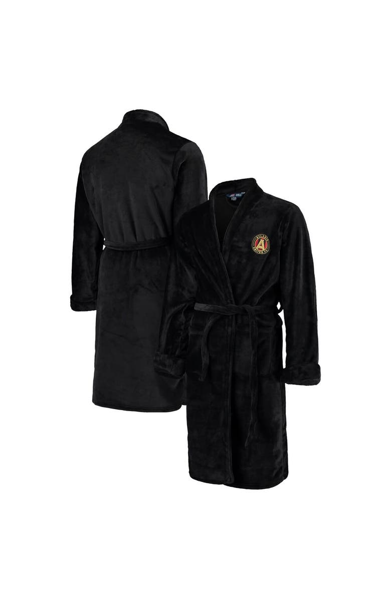 THE NORTHWEST GROUP Men's The Northwest Company Black Atlanta United FC Bathrobe, Main, color,