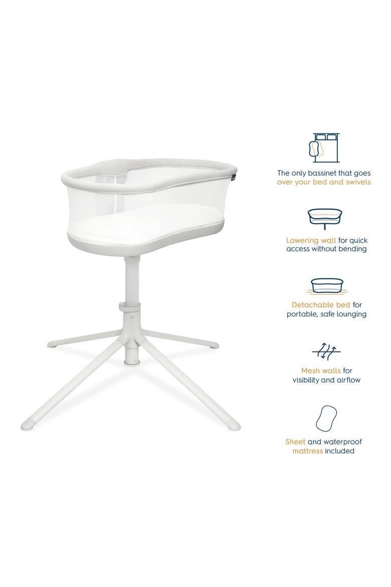BassiNest™ Swivel Sleeper 3.0 Bassinet, Alternate, color, GREY