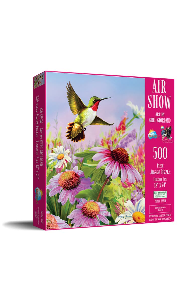 Air Show 500 piece Jigsaw Puzzle for Adults, Main, color, Multicolor