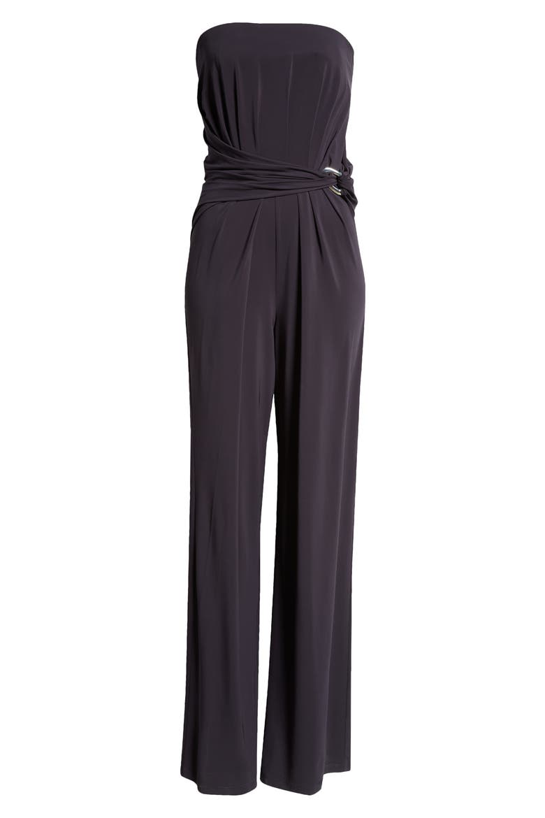 Fiero Strapless Stretch Jersey Jumpsuit, Alternate, color, ULTRAMARINE