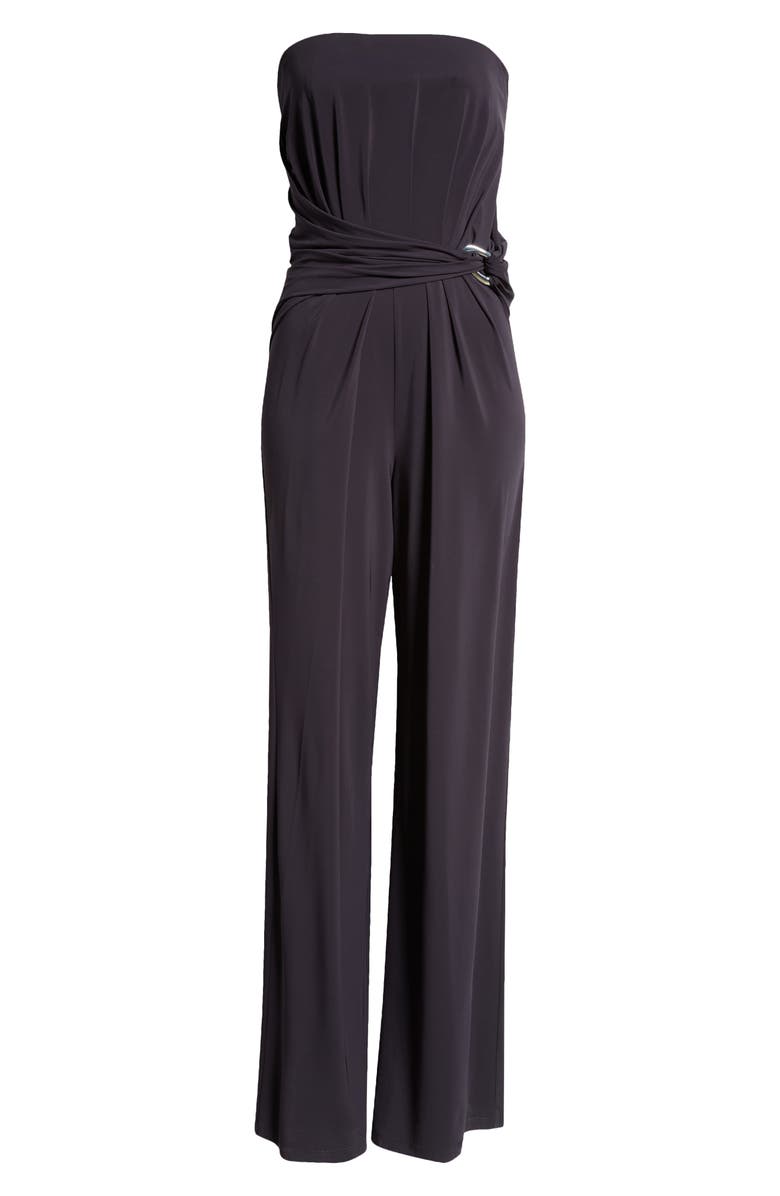 Max Mara Fiero Strapless Stretch Jersey Jumpsuit, Alternate, color,