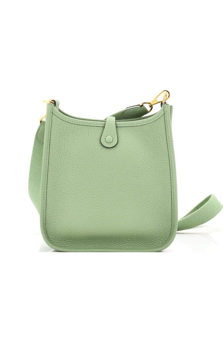 Pre-Owned Hermes Evelyne Bag Gen III Clemence TPM, Alternate, color, Vert Criquet