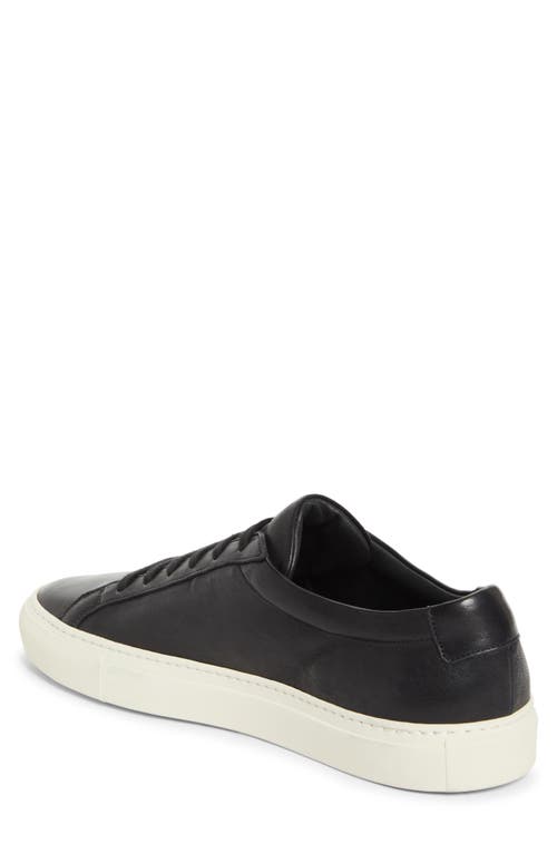 Common Projects Original Achilles Leather Sneakers In Black