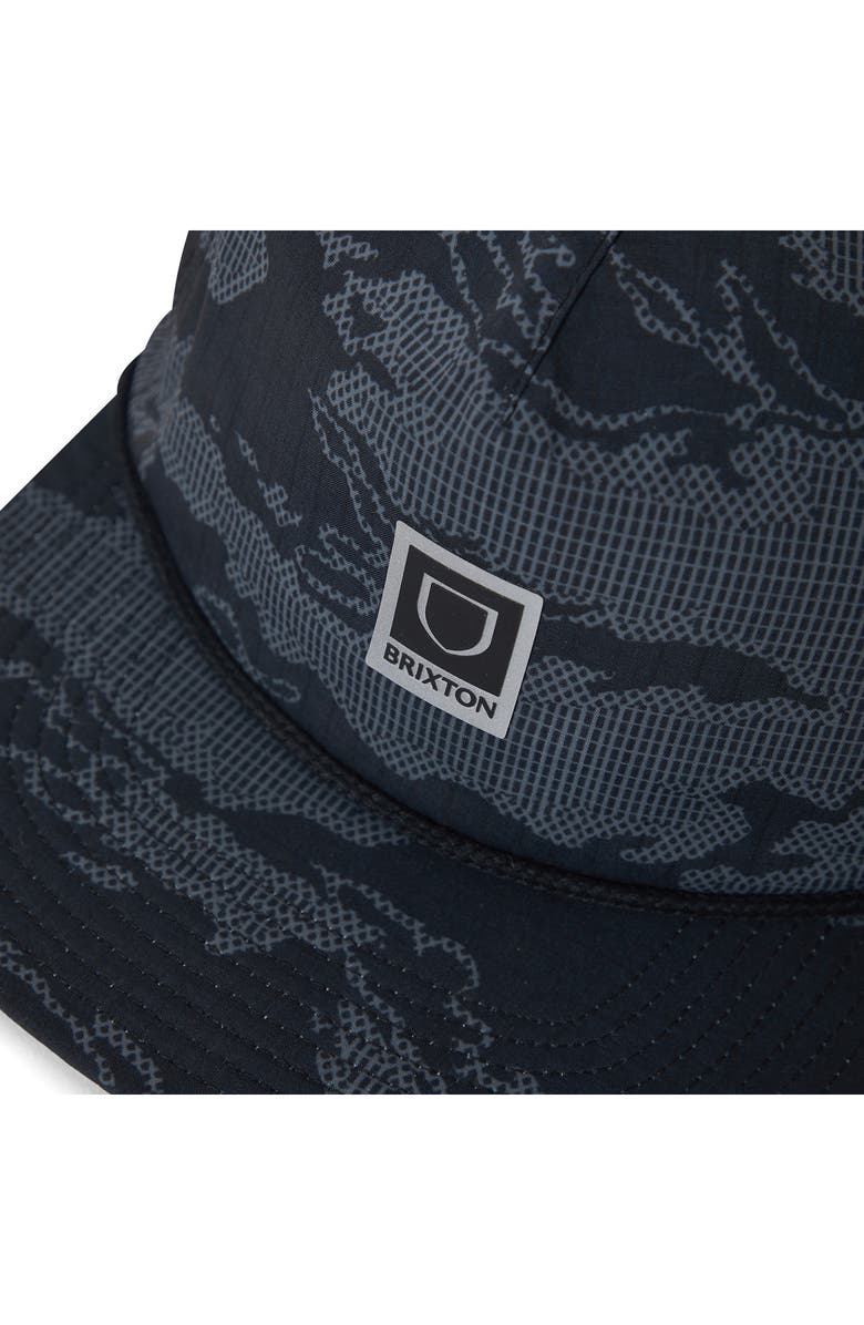 Brixton Journey MP Performance Snapback Hat, Alternate, color, Black Tiger Camo