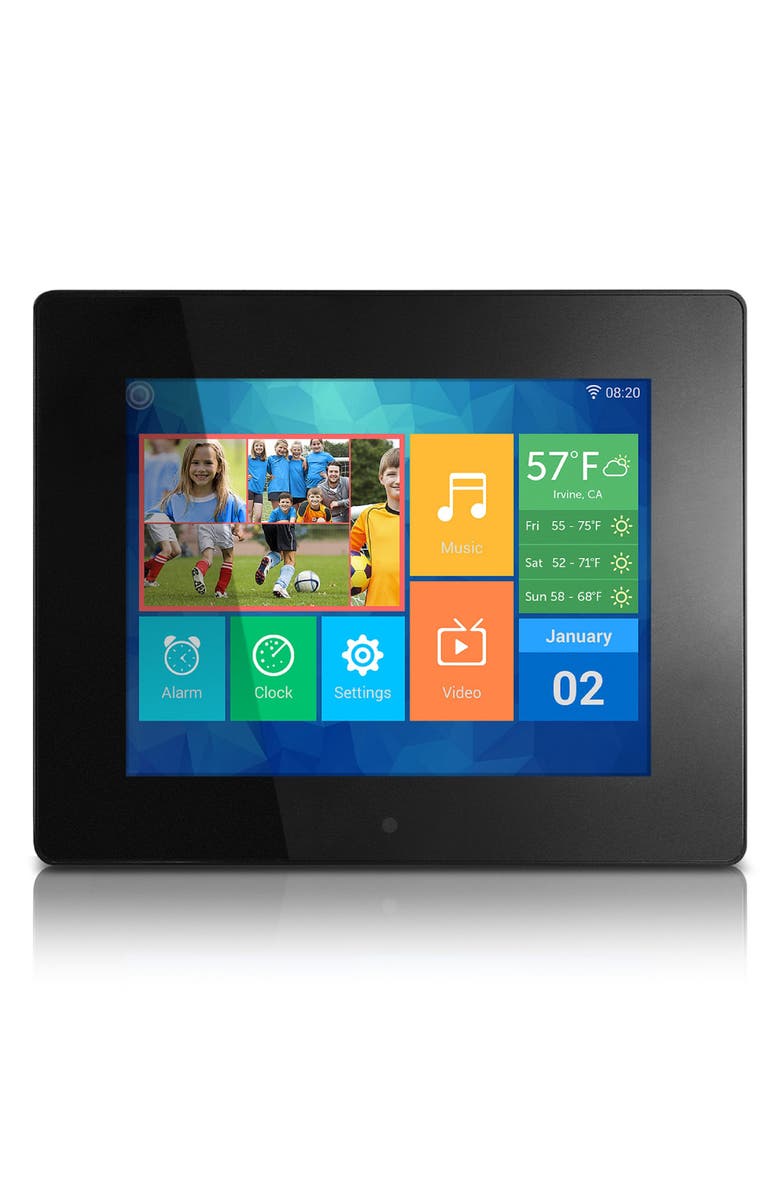 Aluratek Wi-Fi Touchscreen Digital Photo Frame, Alternate, color, 