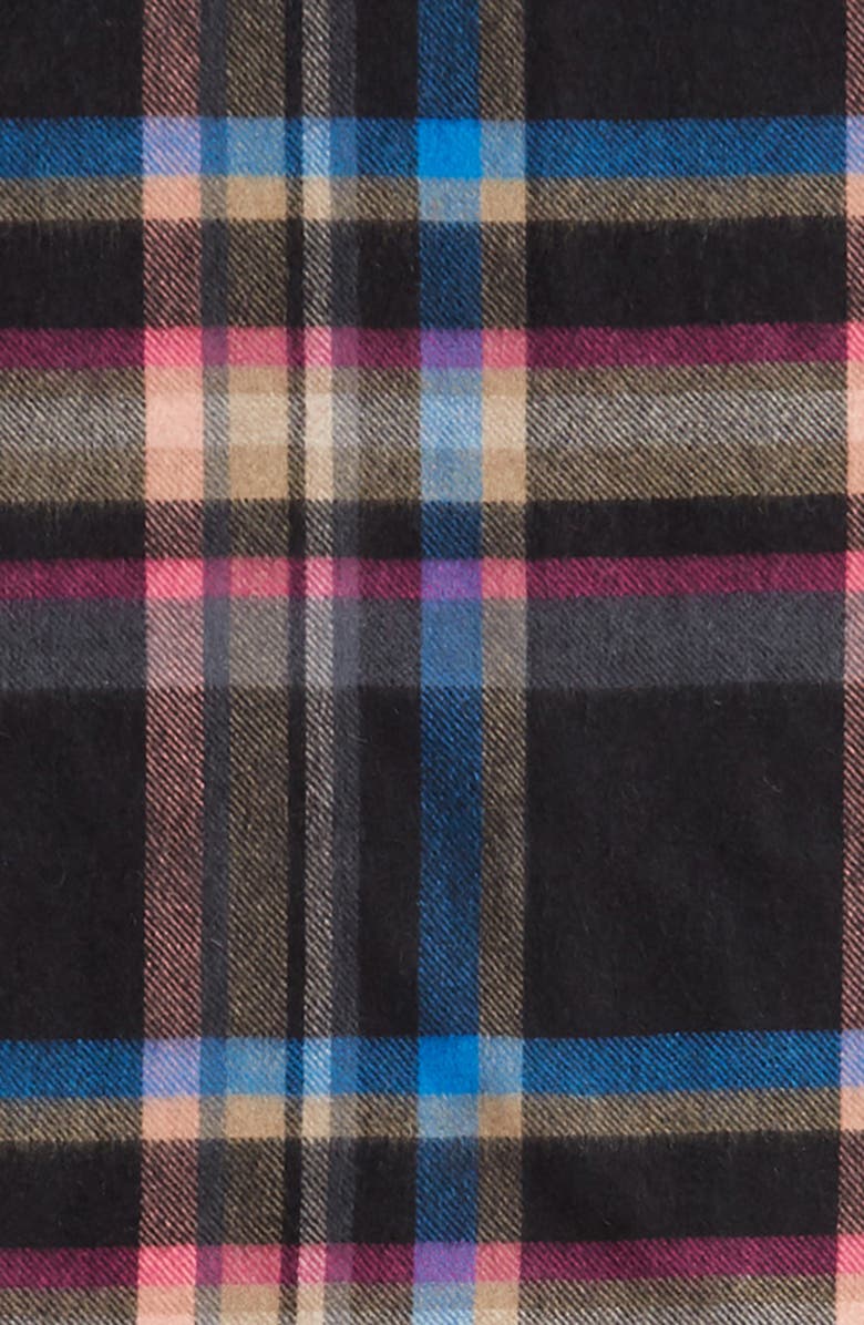 Halogen<sup>®</sup> Plaid Cashmere Wrap Scarf, Alternate, color, 