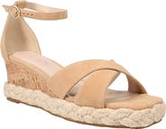 Pelle Moda Pippen Ankle Strap Wedge Slide Sandal
