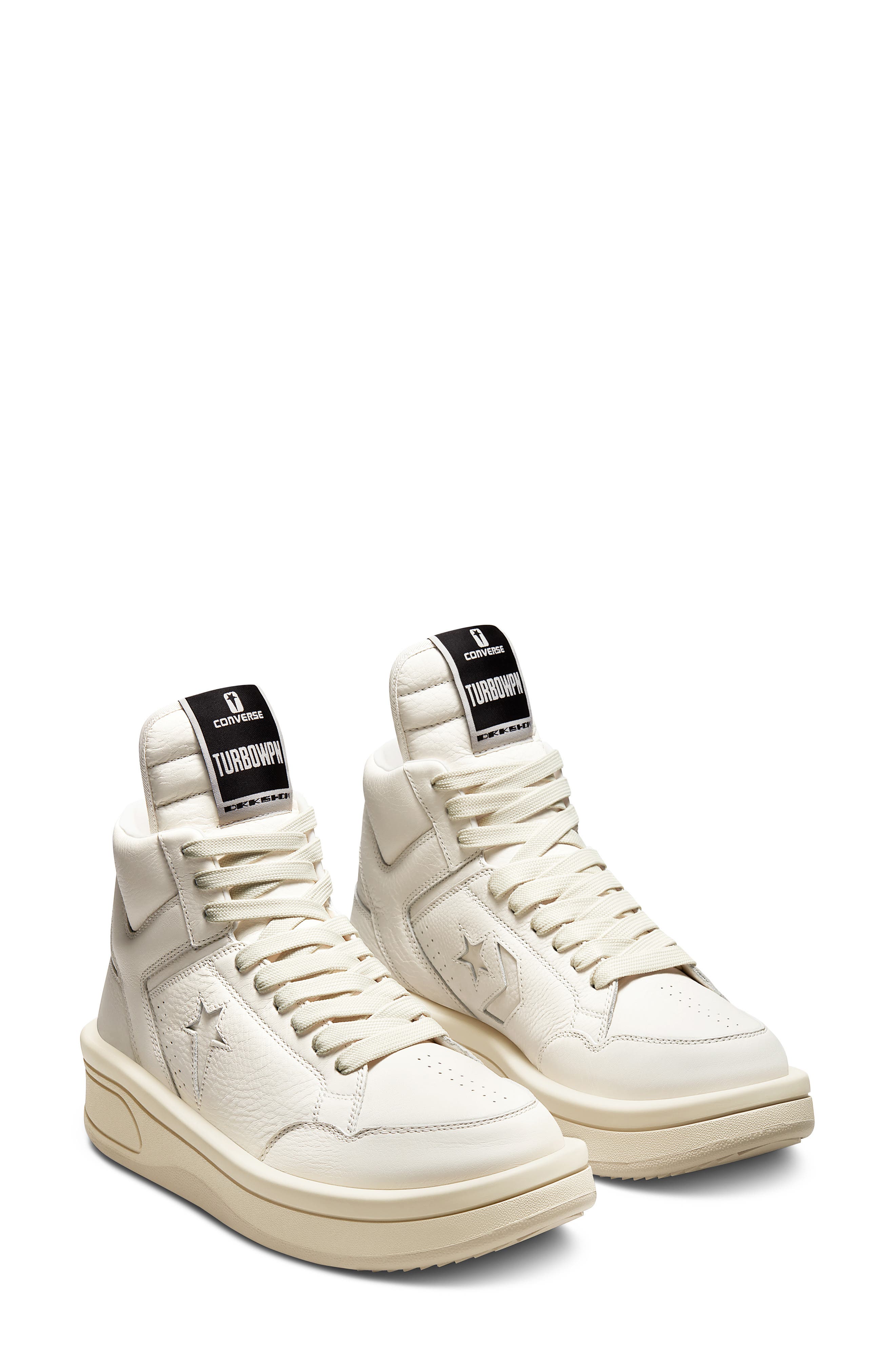 Converse x Rick Owens TURBOPWN High Top Sneaker, Alternate, color, 
