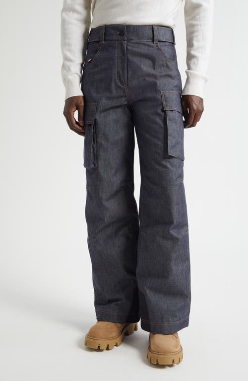Moncler Grenoble Cargo Ski Trousers in Blue  product