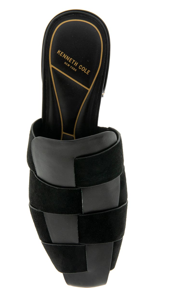 Kenneth Cole Faina Mule, Alternate, color, Black Leather